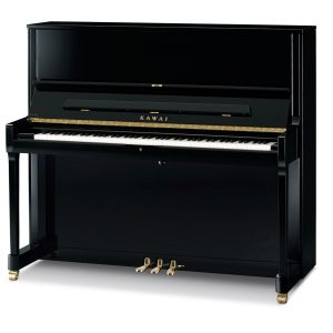 Kawai K500 Acoustic Upright Piano Made In Japan •  Ebony Polish
