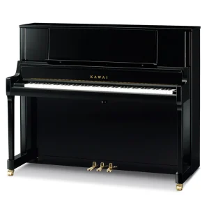 Kawai K400 Acoustic Upright Piano Made In Japan • Ebony Polish